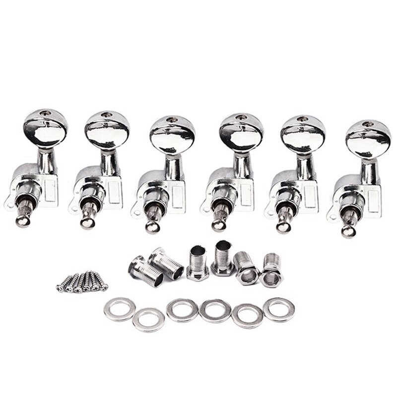 Electric Guitar String Quasi-Stringter Silver 6 Right-Hand Tuner String 6R