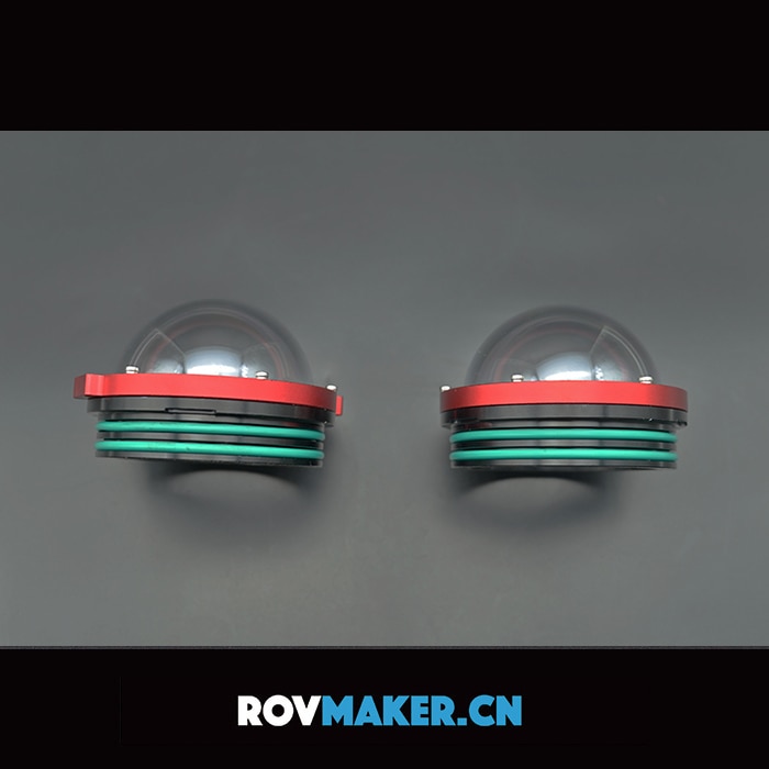 Openrov 1000m Compressive ROV Camera Optical Dome Hatch Cover Sealing Compartment Cabin Watertight Flange Autonomous Vehicle