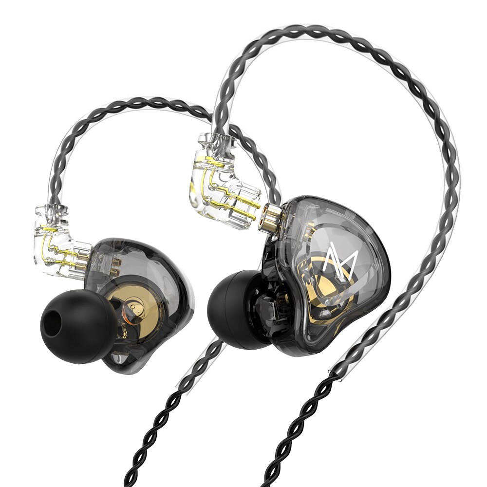 Newes trn  mt1 hifi in-ear-kopfhörer mit ohrhörern, dj-monitor-kopfhörer, dynamische sport-kopfhörer mit geräuschunterdrückung, iem-headset kz edx trn  ta1 m10 st1