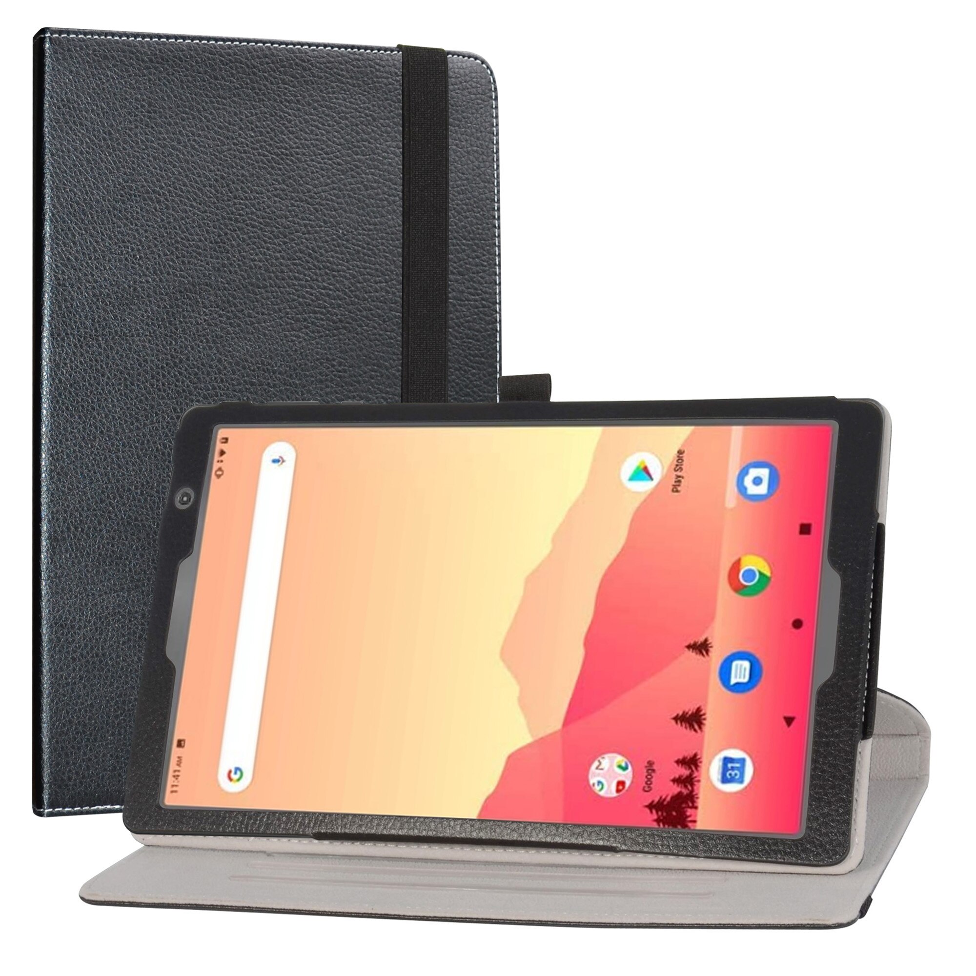 For 10.1" Vankyo MatrixPad S20 Case,360 Degree Rotary Rotating PU Leather For Vankyo MatrixPad S20 /Yuntab D107 Tablet