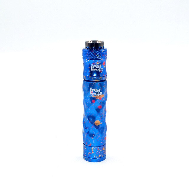 E Cigarette AV Mechanical Mod Avidlyfe Mod Kit Avid Lyfe Twist Mech Mod 18650 Battery with 510 Thread Drip Atomizer Vaporizer: Blue B