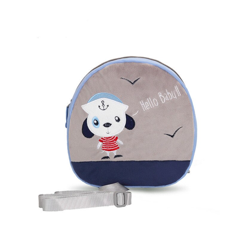 Mignon bébé sécurité harnais sac à dos enfant en bas âge Anti-perte sac enfants confort Traction cartable enfant en bas âge anti perdu zone poignet lien: Bleu
