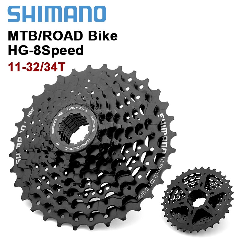 Shimano 8 Speed Cassette CS-HG31-8 32T 34T Mountainbike Vliegwiel 8V K7 8 Speed Mtb Vrijloop Voor shimano M310 Mtb Fiets Tran