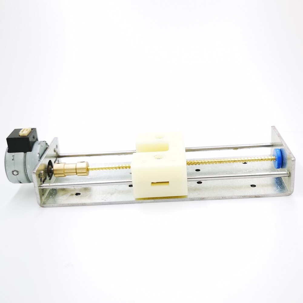 Y25-100C deceleration stepper motor with reducer box and screw rod slipway linear slide 2phase 4wire stepper motor(6.3)