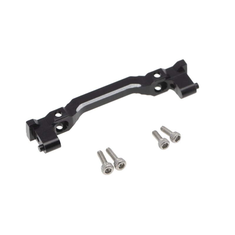 Metall Vorderseite Stoßstange zu Montieren Rahmen Querträger Aktualisierung Teile für 1/24 RC Raupe axial SCX24 90081 AXI00002 Zubehör