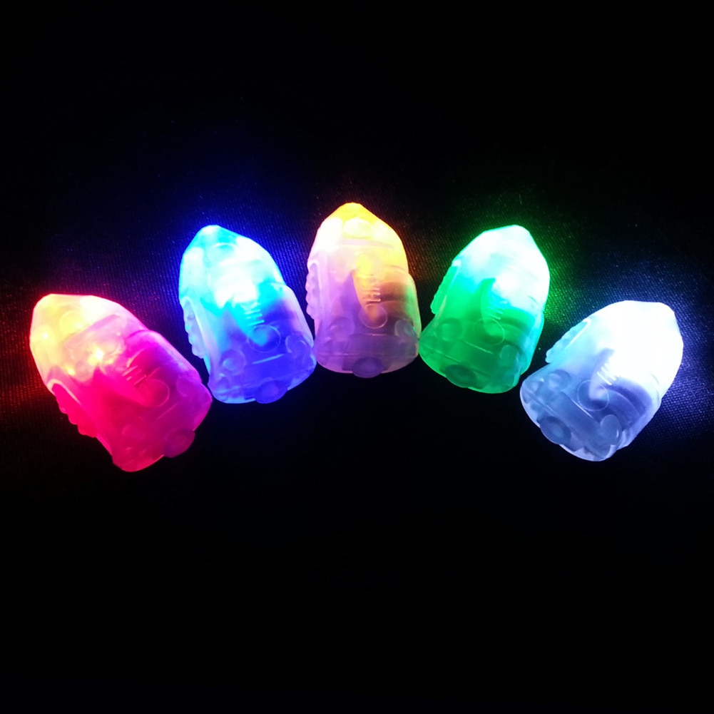 10 stks/set Kleurrijke Kleine LED Lampjes Papier Ballon Lantaarn Decor ingebouwde Batterij voor Bruiloft Verjaardag Party Verlichting Licht