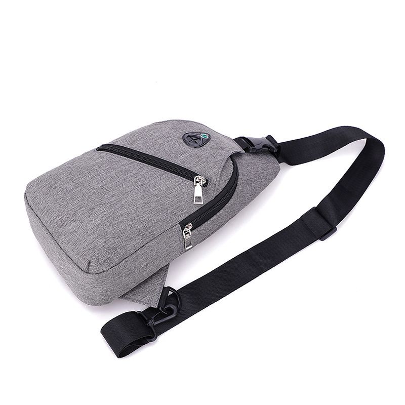 Anti-diefstal borsttas mannen dunne borsttas holster mannen tas sling persoonlijke zak tas portemonnee man cross body riem handtas  s2290