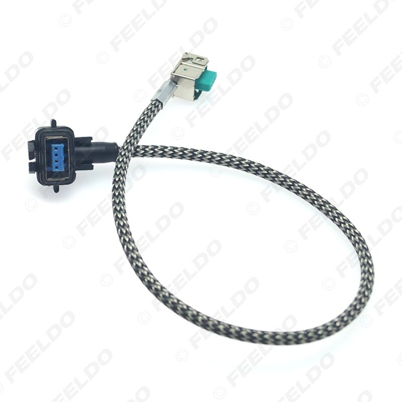 FEELDO 1PC Auto versteckt Xenon Birne Ballast Hohe Spannung Kabelbaum für D1S D1 D3 D3S Xenon Scheinwerfer Relais kabel Adapter # CA5988