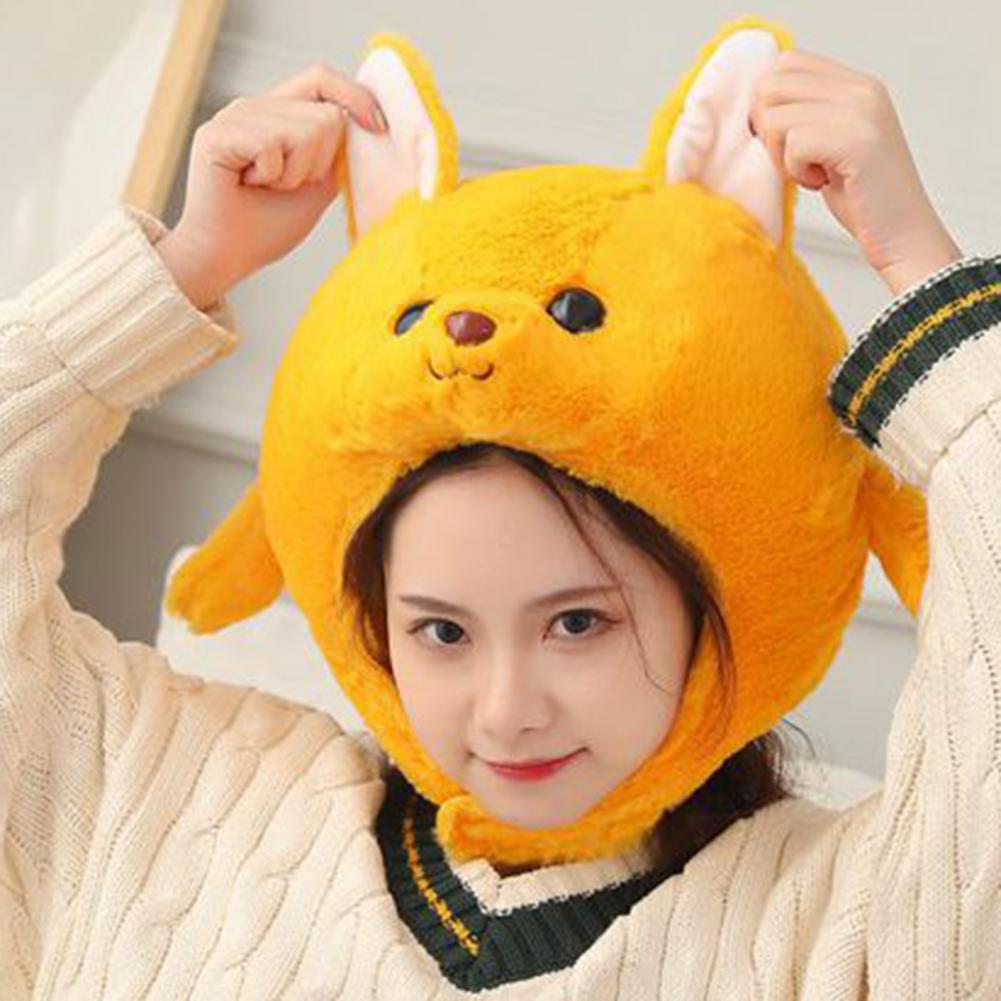 Hoeden Leuke Creatieve Kangoeroe Vorm Grappige Cartoon Animal Hoeden Cosplay Hat Photo Prop Meisje Party Interactief Spel Speelgoed