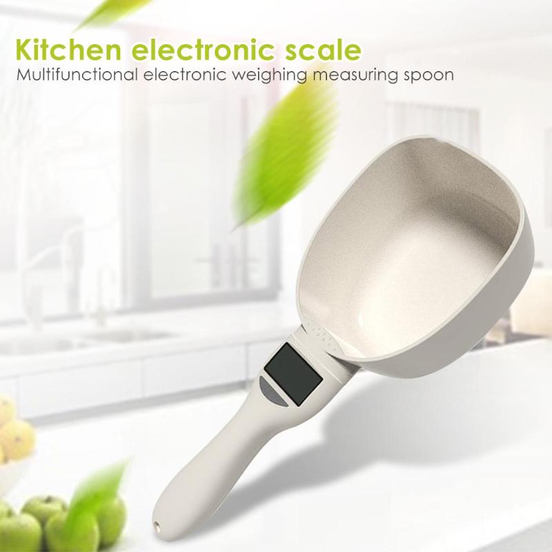 Pet Food Measuring Spoon Scale Scale Cup for Dog Cat Feeding Bowl Kitchen Scale Digital Measuring Spoon