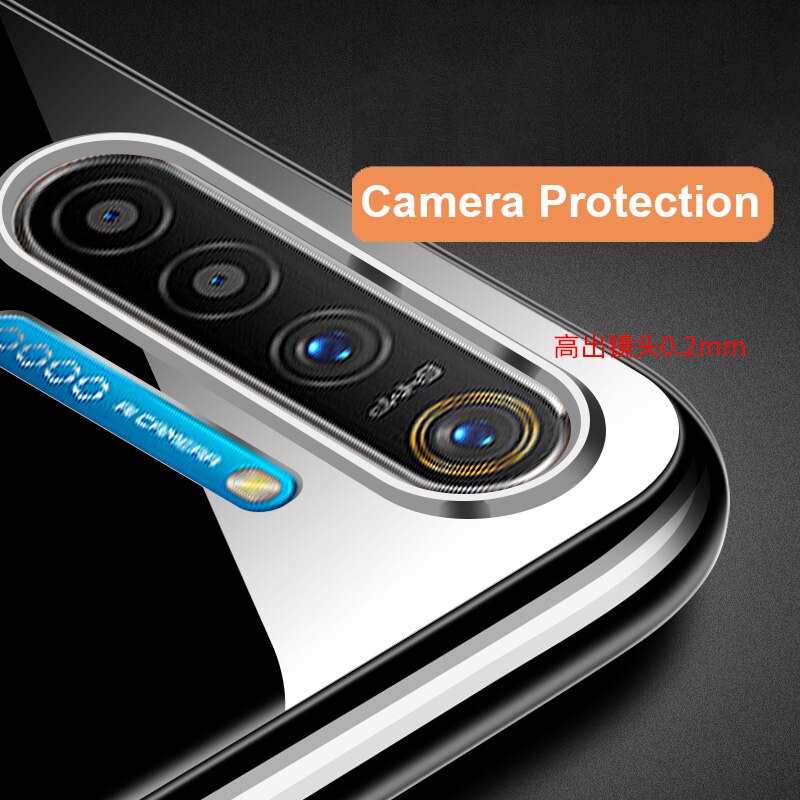 TOLIFEEL-funda de protección para Realme 6 5 3 2 Pro, funda de silicona suave de TPU, transparente, ajustada, para Realme 6i 5i 3i 5S X50m X50 XT X2 C1 C2 C3