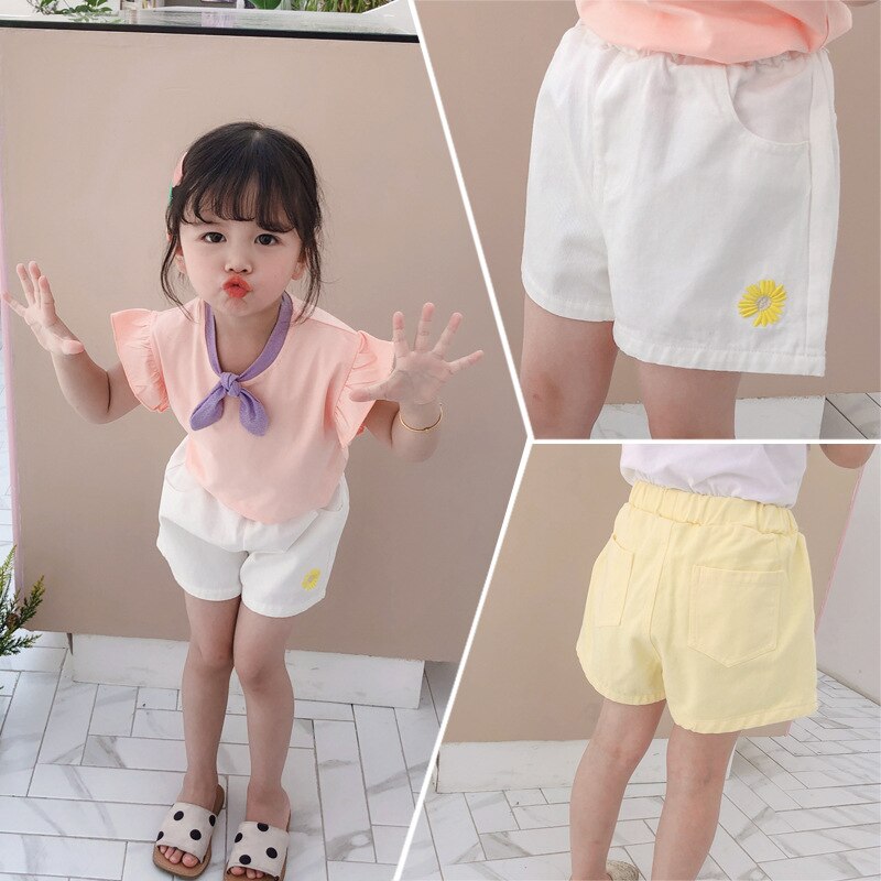 Girls Clothing Sets Summer Vest Two Piece Sleeveless Children Sets Girls Clothes Suit Casual