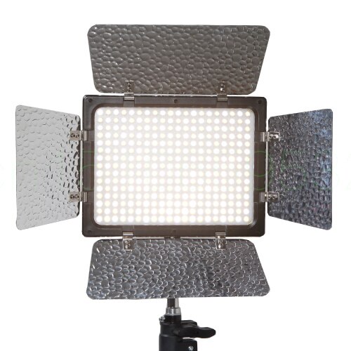 W300 videolys fotografering belysning lampe panel 300 leds kamera lys til canonfor nikon pentaxforsony (alpha) dslr kamera