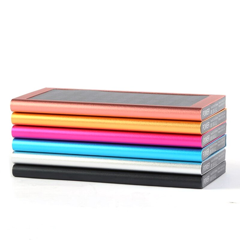 1 stück leeres solar-powerbank-gehäuse, powerbank-abdeckung, diy-powerbank-box, dual-usb-kit (ohne batterie)