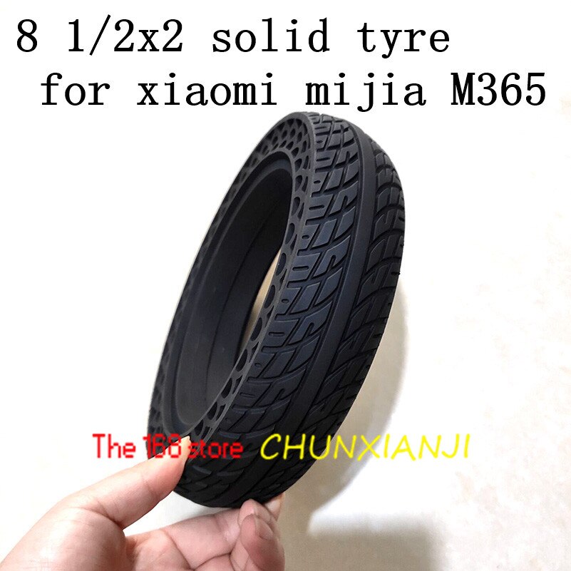 8 1/2X2 Tubeless Wiel Banden 8 1/2*2 Effen Bandenspanning Gratis Voor Xiaomi Mijia m365 Elektrische Scooter Band Accessoire