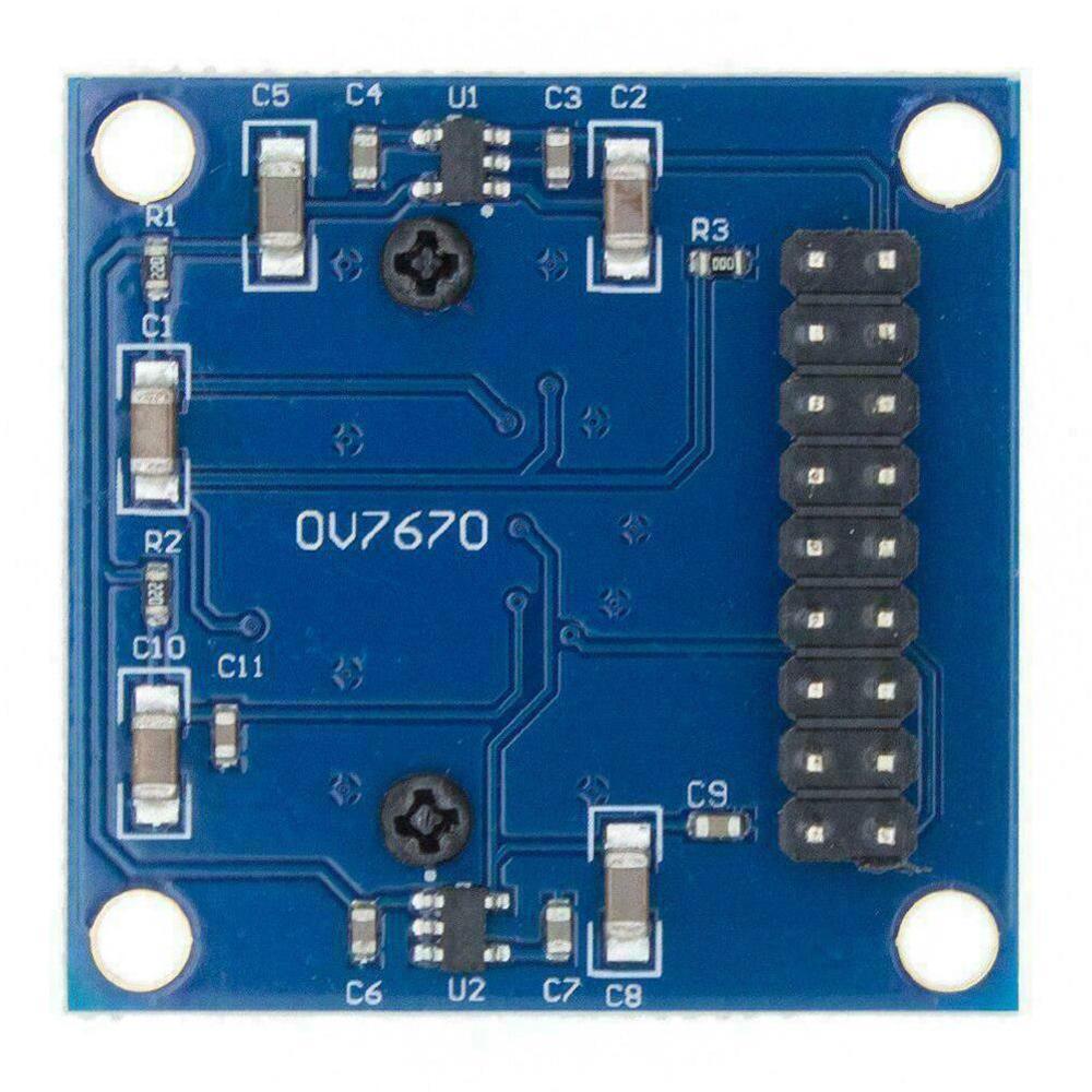 2PCS OV7670 camera module OV7670 moduleSupports VGA CIF auto exposure control display active size 640X480 For