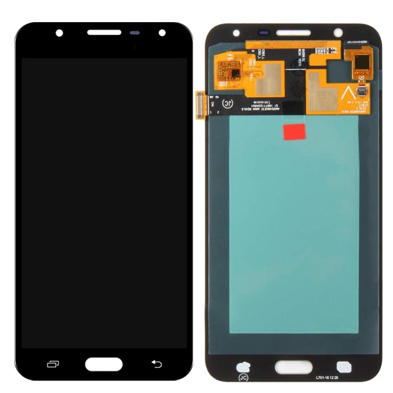 Original J701F LCD For Samsung Galaxy J7 Neo Display With Frame Super AMOLED 5.5"SM-J701F J701M LCD Touch Screen Panel Assembly