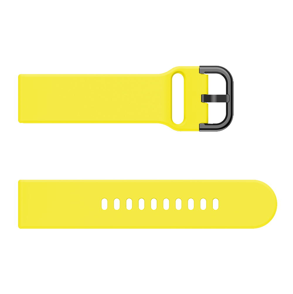 Correa de silicona para reloj Huami Amazfit Bip S U, pulsera deportiva de 42mm para Xiaomi Amazfit GTS / 2 / 2e / Mini / GT2: L / Rojo