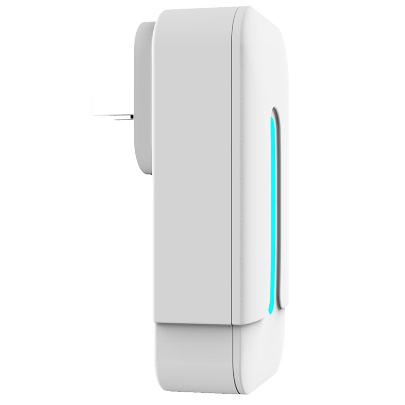 Self-Powered Doorbell Wireless Doorbell Without Battery Plug and Play Long Transmission Distance for Home School US Plug
