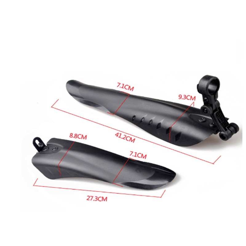 Garde-boue Vélo - Type Red - Amovible - Plastique Durable - Pour VTT Et