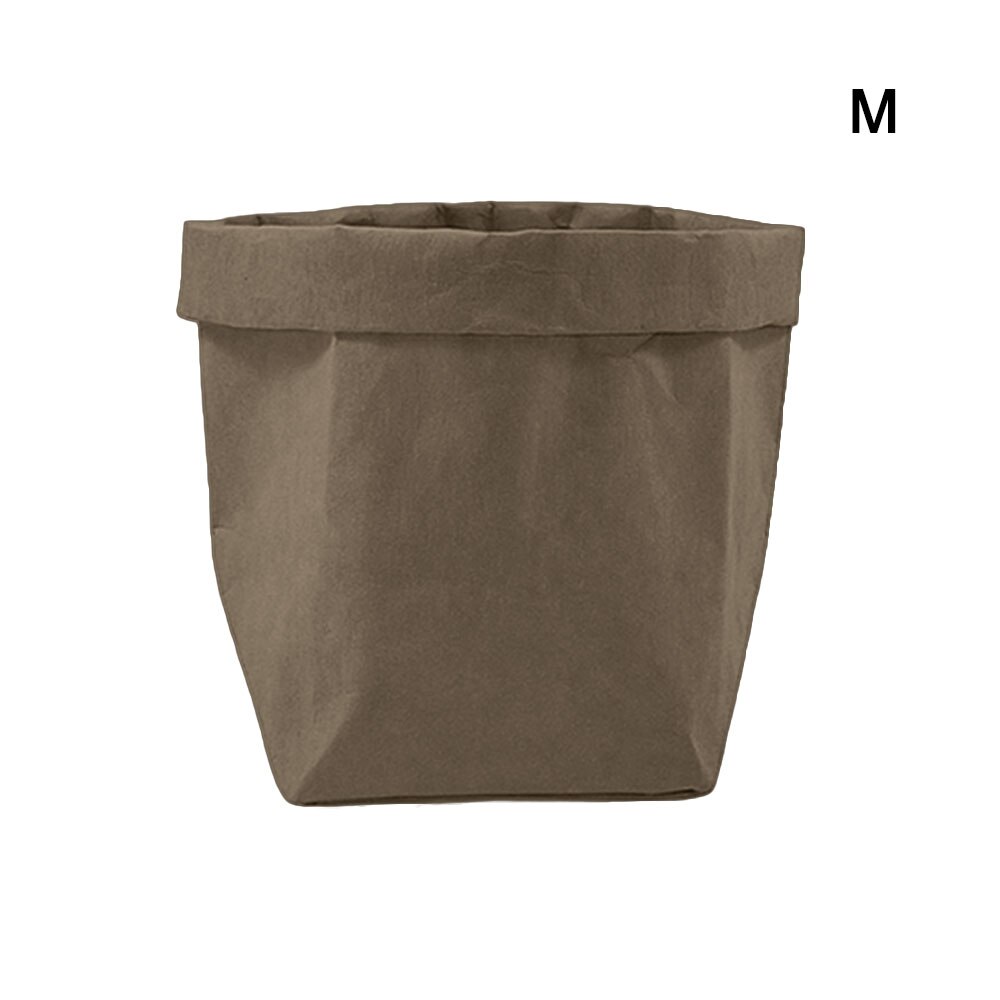 Waschbar Kraft Papier Tasche Anlage Blumen Topf Multifunktions Hause Lagerung Tasche Wiederverwendung Kunst Vase Topf Reusable Für Wohnkultur: 11