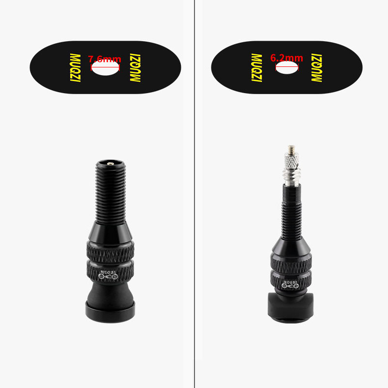 2/5/10pairs Fiets Ventiel Velg Sticker Presta Schrader Ventiel Sticker Weg Mountainbike Band Air Nozzle beschermende Lijm