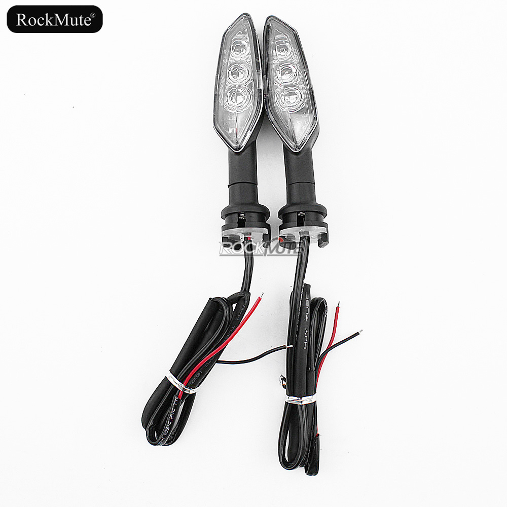 Clignotant LED pour moto YAMAHA FZ6 N/S/R FZ1N FZ1 Fazer FZ8 XJ6/Diversion/F TDM 900, clignotant: Clear