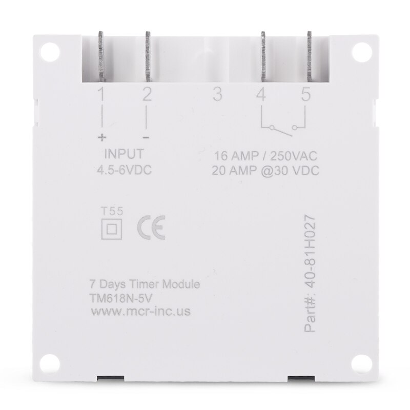 6v dc timer switch 7 dage programmerbar tidsrelæ med 12/24hr format ur display stort lcd 1.6 tommer genoplad batteri indeni