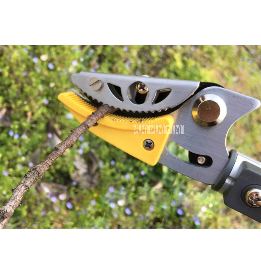 Tijeras para podar árboles frutales, herramienta de poda de ramas altas, telescópica, para jardín, mejorado, 3 metros