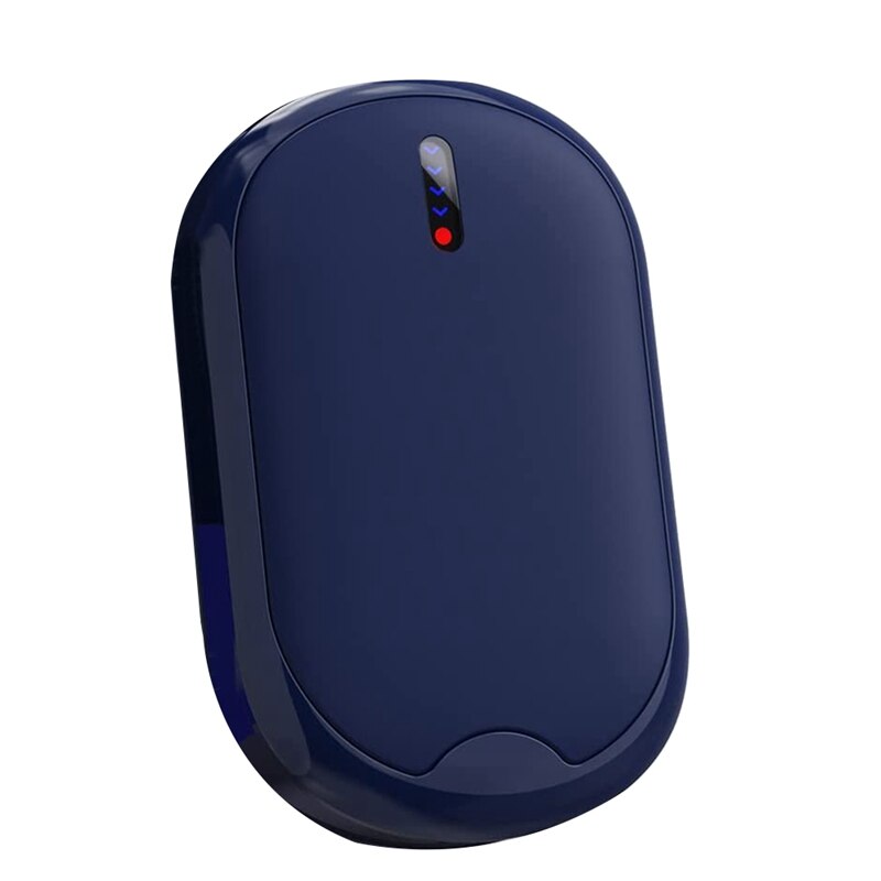 Hand Warmers Rechargeable Portable Handwarmer 10000MAh Electric Hand Warmer Power Bank for Raynauds Heat Therapy: Blue