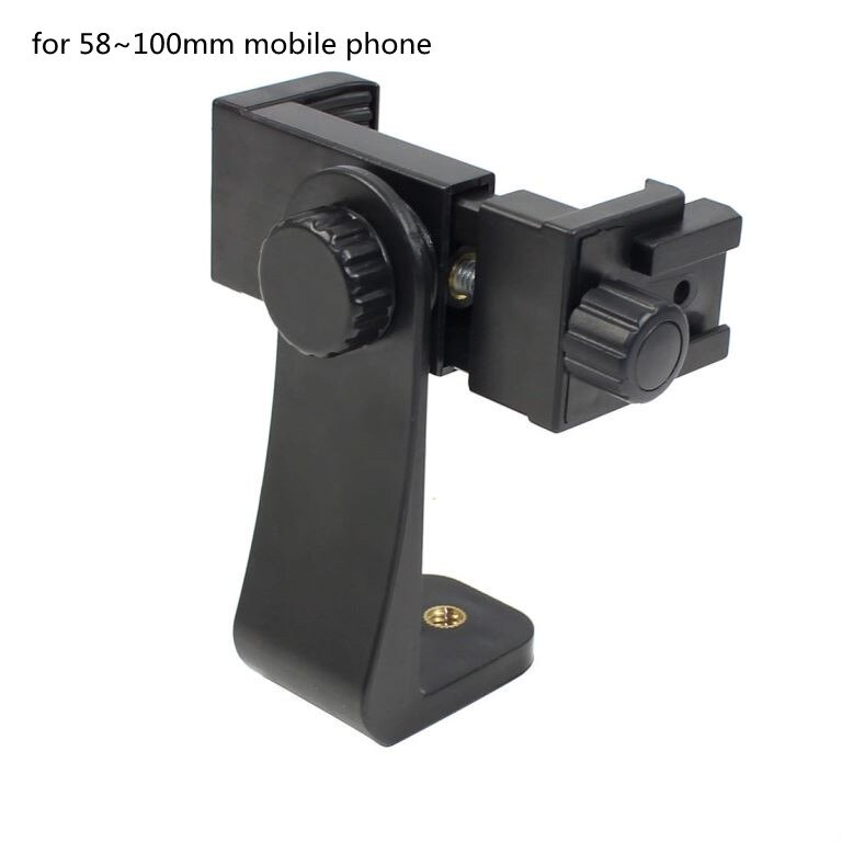 Support de tablette, anneau lumineux, tête de boule, trépied, photographie, lampe LED Selfie, Smartphone, Clip, pièces de rechange, accessoires: Plastic Phone Clip B
