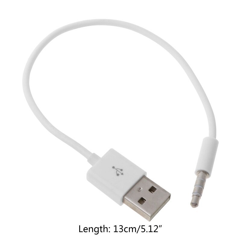 Usb 3.5Mm Data Sync Oplaadkabel Adapter Voor Apple Ipod Shuffle 2nd