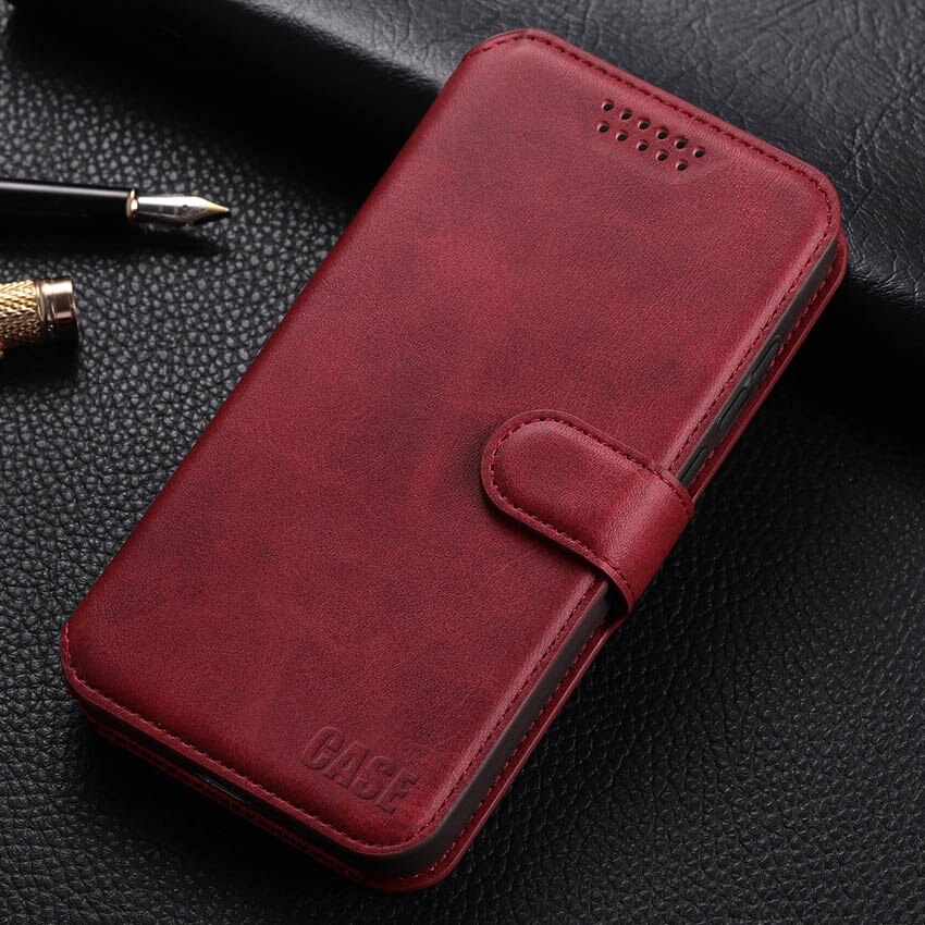 For Huawei Honor 7X Honor7X 5.93 inch Case Soft Silicone Cover Case For Huawei Honor 7 X Honor 7X Protective Phone Cases Cover: Red INI
