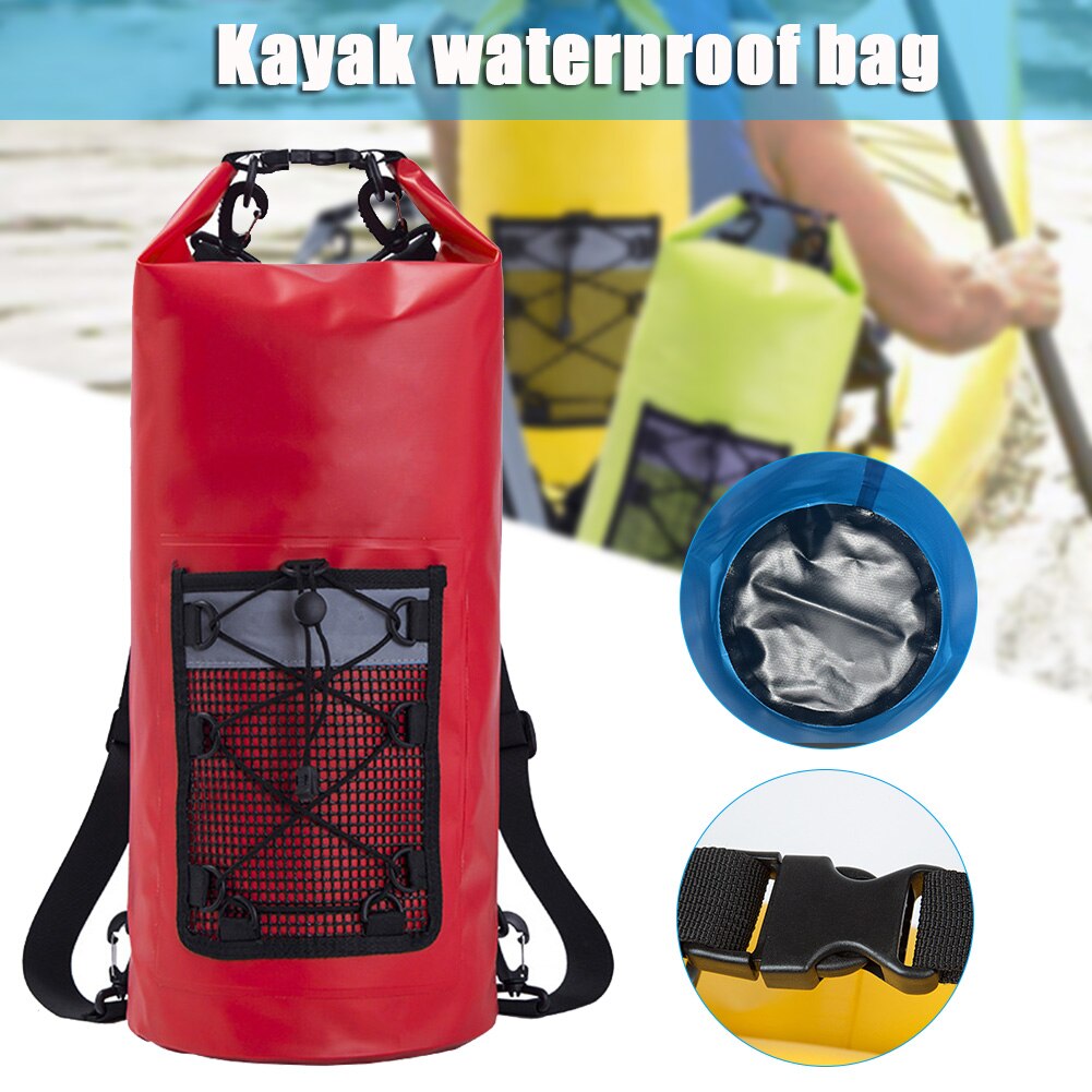 20l vandtæt tørpose rygsæk flydende tør rygsæk til vandsport fiskeri sejlsport kajak surfing rafting whshoppi