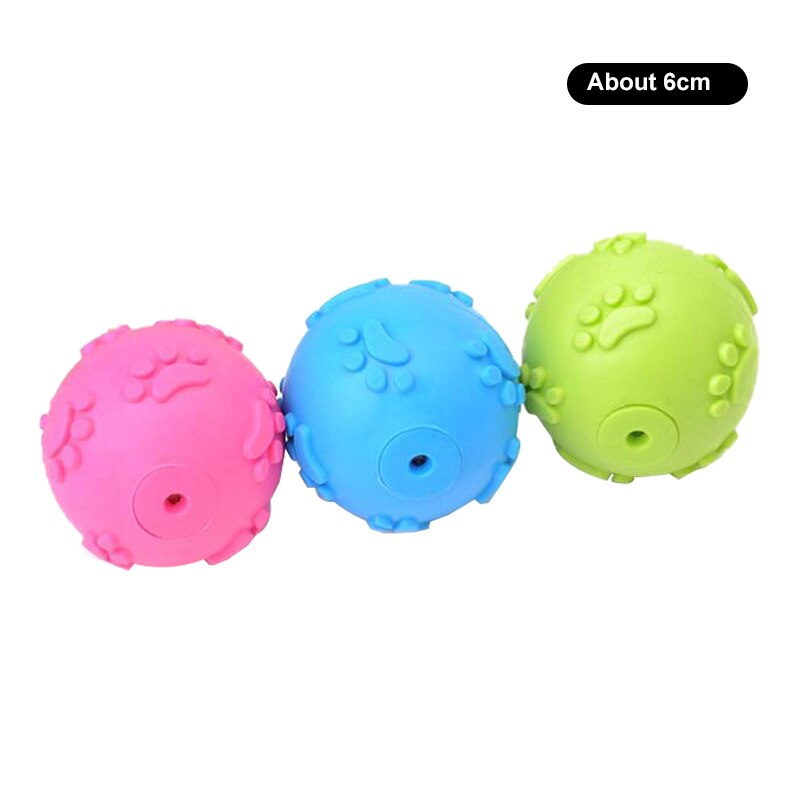 Durable Rubber Dog Toys Bite Resistant Dog Chew Toy Chihuahua Teddy Bulldog Puppy Pet Toys For Small Dogs Cleaning Teeth Toy: Paw Ball