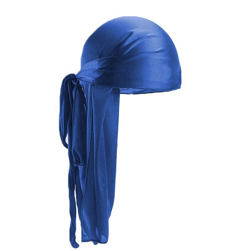 Durag en Satin pour homme, bandeau de , bandana, Turban rose, Pirate, bandeau pour homme en soie, 1 pièce: NB