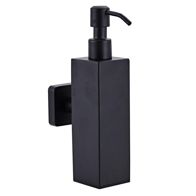 Zeepdispenser Goud Badkamer Hand Zeepdispenser/Keuken Zeepdispenser Rvs Shampoo Flessen: black2