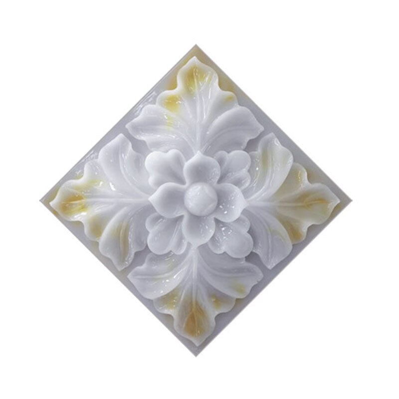 10Pcs 8cm Floor Tiles Diagonal Wall Stickers Desk Decoration Art Mural Decals Bathroom Waist Line Matte Waterproof PVC Stickers: DJ-014