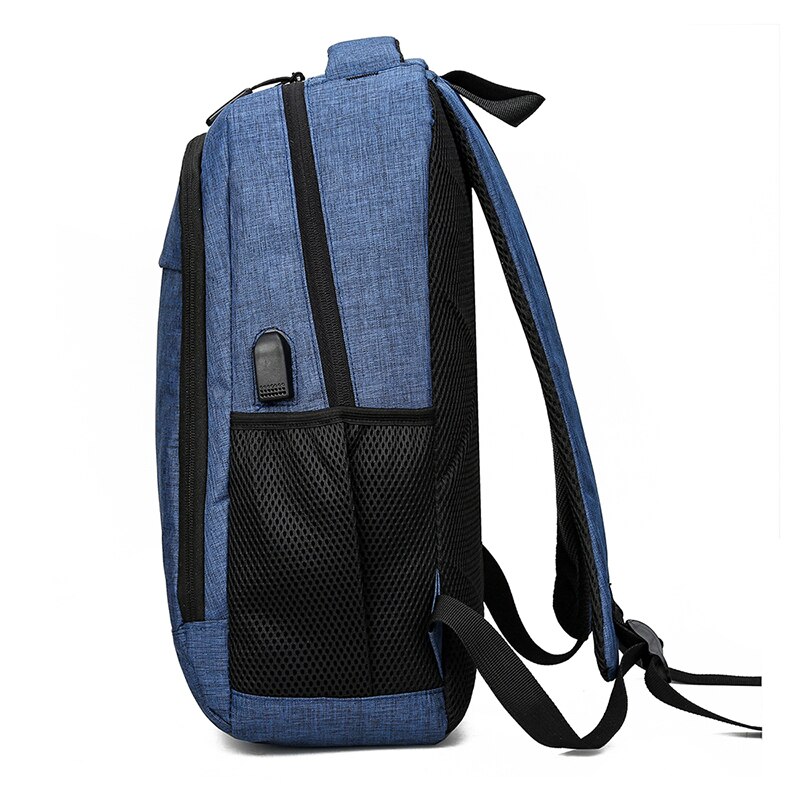 Nylon oplaadrugzak schooltas voor tienerjongens boekentas heren schoudertas reistas mochilas viajesbolsos mochilas de mujer