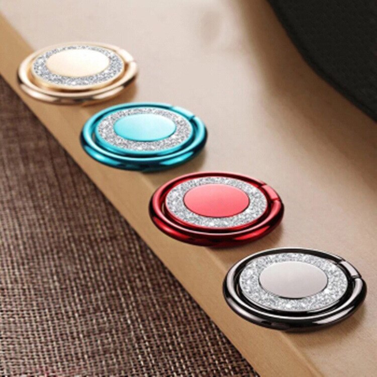 Finger Ring Phone Stands Rotating Phone Ring Holder Mobile Phone Holder 360 Rotating Ring Clasp Car Phone Holder