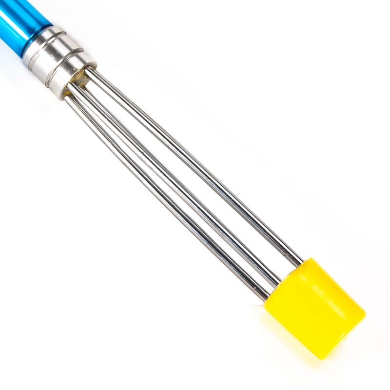 Blue Aluminum Alloy Pole Spear Detachable Three-Section Removable Harpoon Stainless Steel Barbed Rod Steel Fork Clip