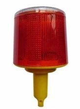 Luz de advertencia con flash, construcción de luces de advertencia por la noche