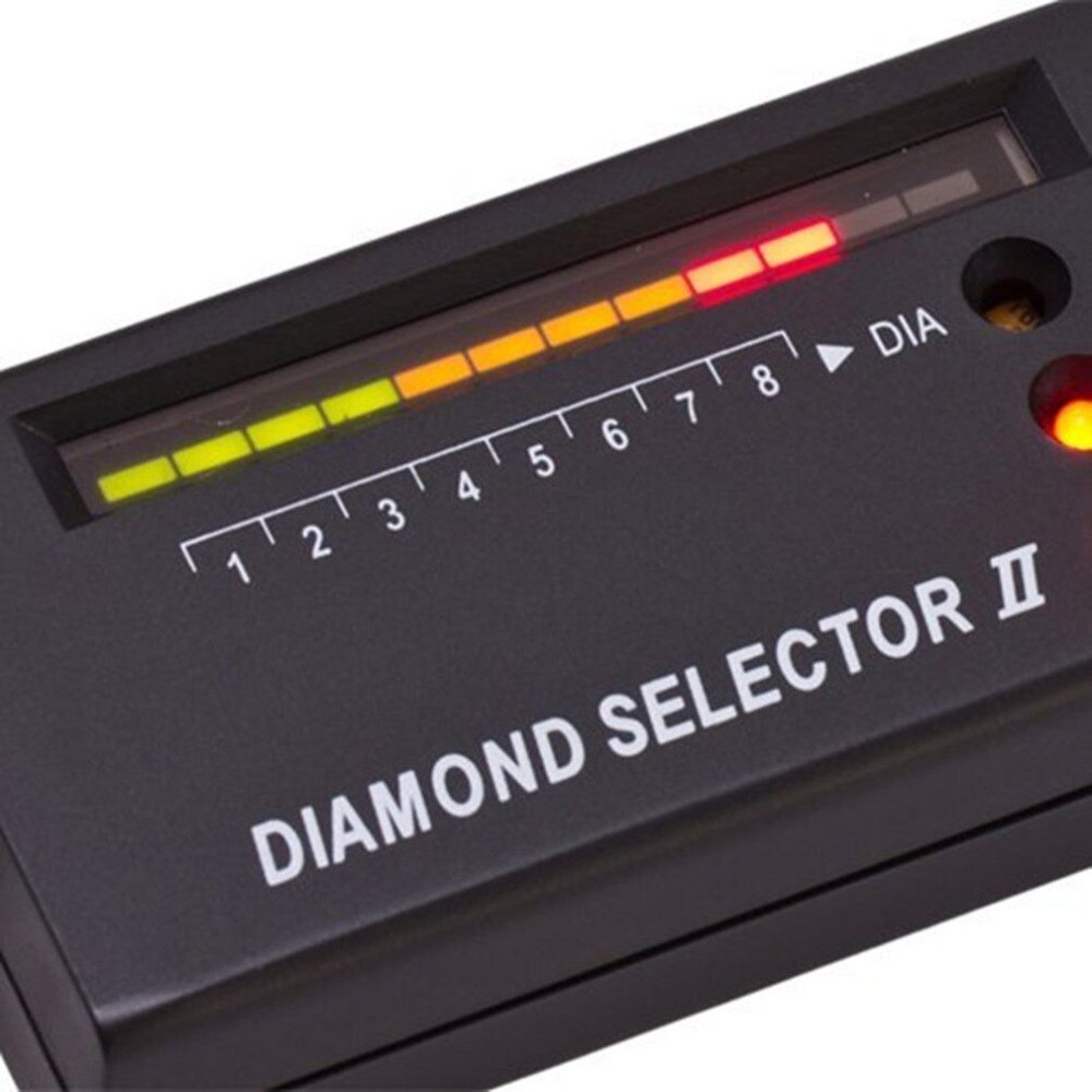 Diamant tester ædelsten perle vælger høj nøjagtighed smykker watcher værktøj ledet diamant indikator test pen