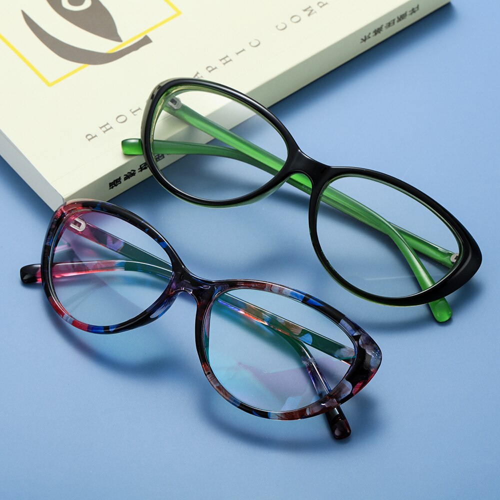 Unisex UV400 Protection Anti Blue Light Glasses Blocking Vintage Frame Anti Eyestrain Computer Gaming Glasses Vision Care