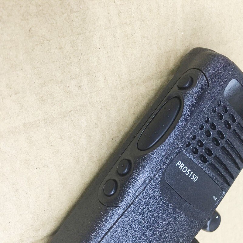 The housing front case shell for motorola Pro5150 walkie talkie with 2 knobs,speaker lock,labels, plate,dust cover