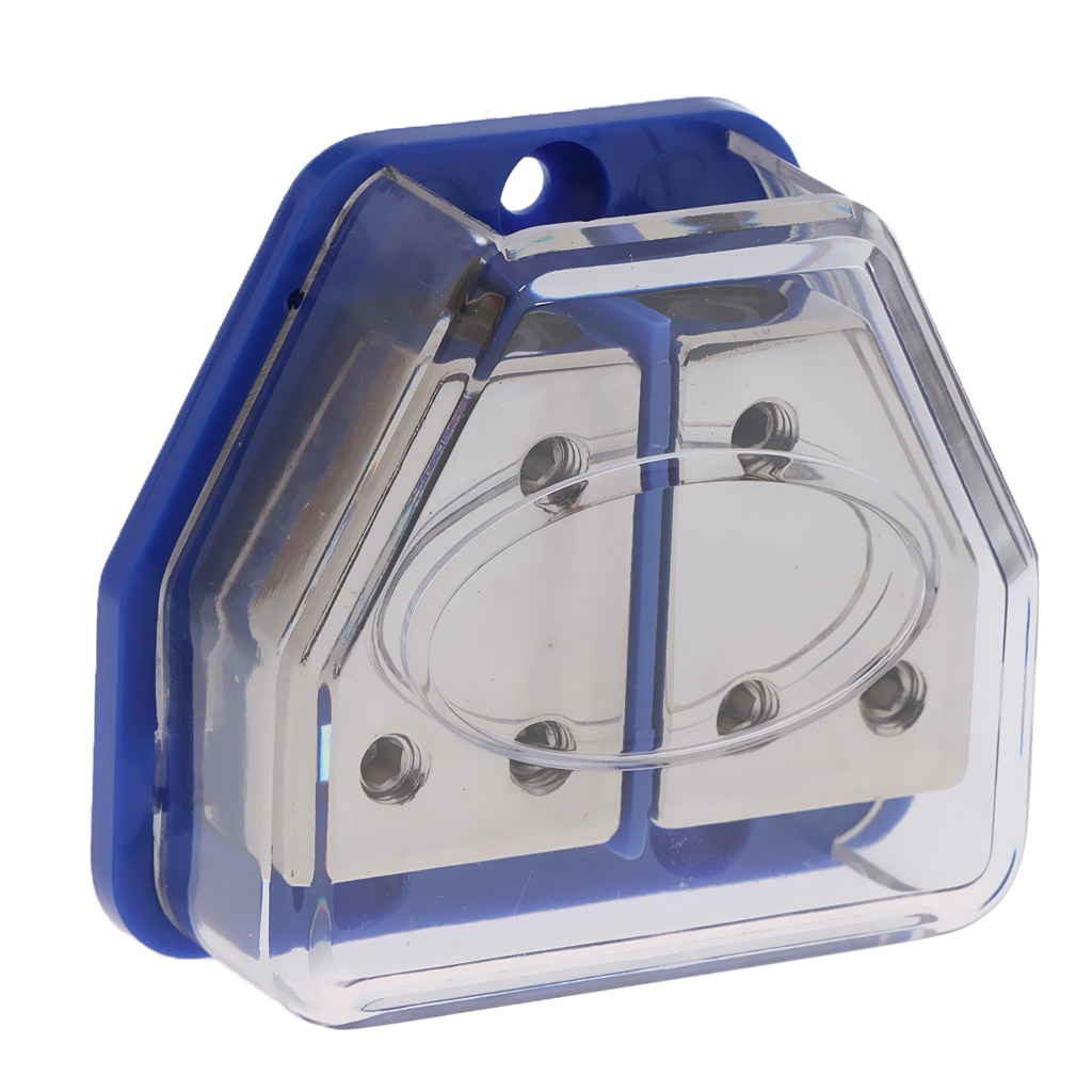 Distribution Block Power Ground In/Out 4 8 Gauge Car Amp Install Power Wire