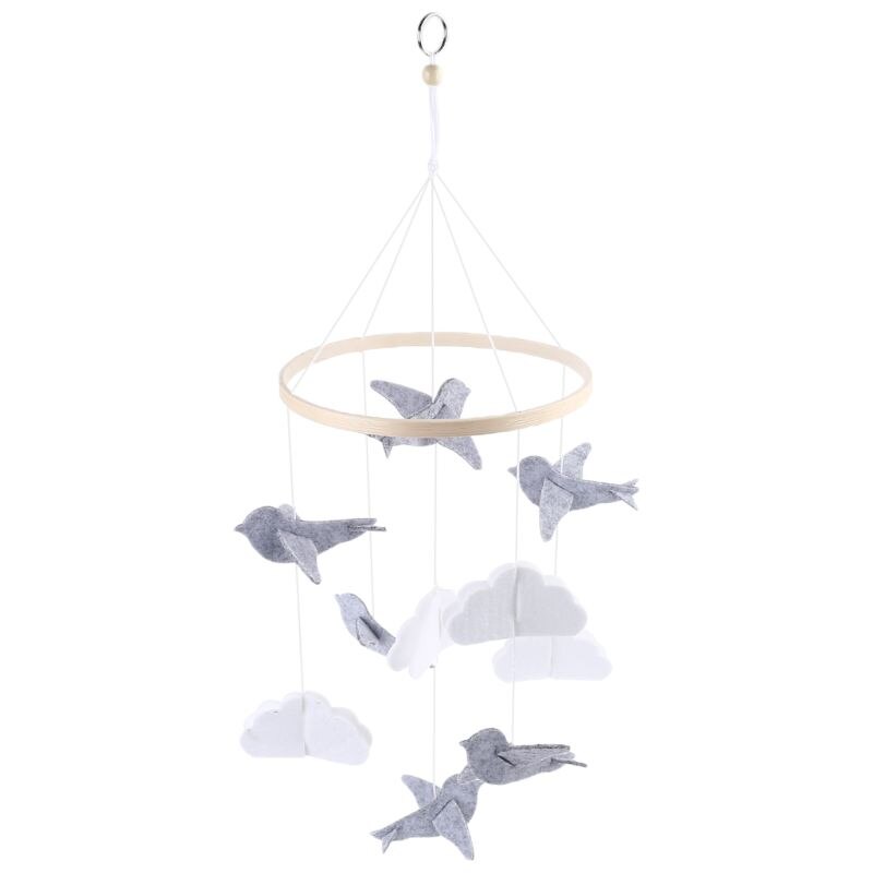 Baby Toddler Rattles Mobile Toys Crib Toy Bed Hanging for Baby Newborn Kids Crib Bed Bell Carousel Cots Handmade Room Decoration: 7