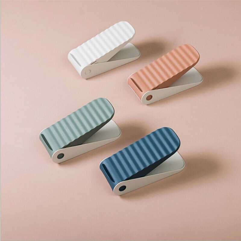Praktische Schoen Rekken Organizer Schoeisel Ondersteuning Slot Ruimtebesparende Kast Closet Stand Gelaagde Opbergrek Schoenendoos
