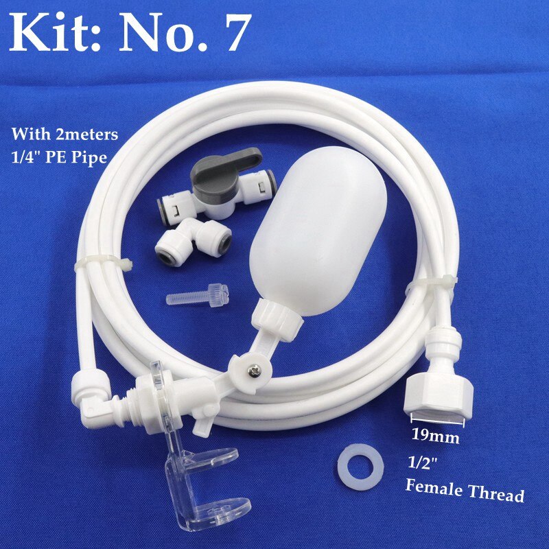 Fish Tank Hydrating Device Kits Automatic Filling Water Floating Ball Valve Aquarium Water Level Control System: Pink