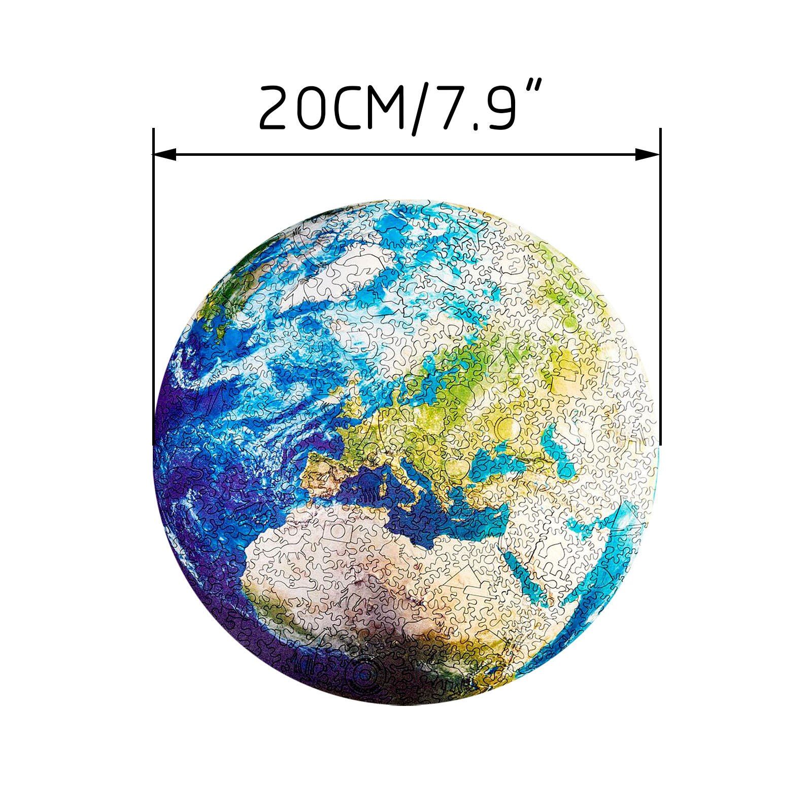 1000 Stuks Legpuzzels Educatief Speelgoed Landschap Kinderen Voor Volwassenen Puzzel Ronde Space Stars Game Speelgoed Aarde Maan A3Y6